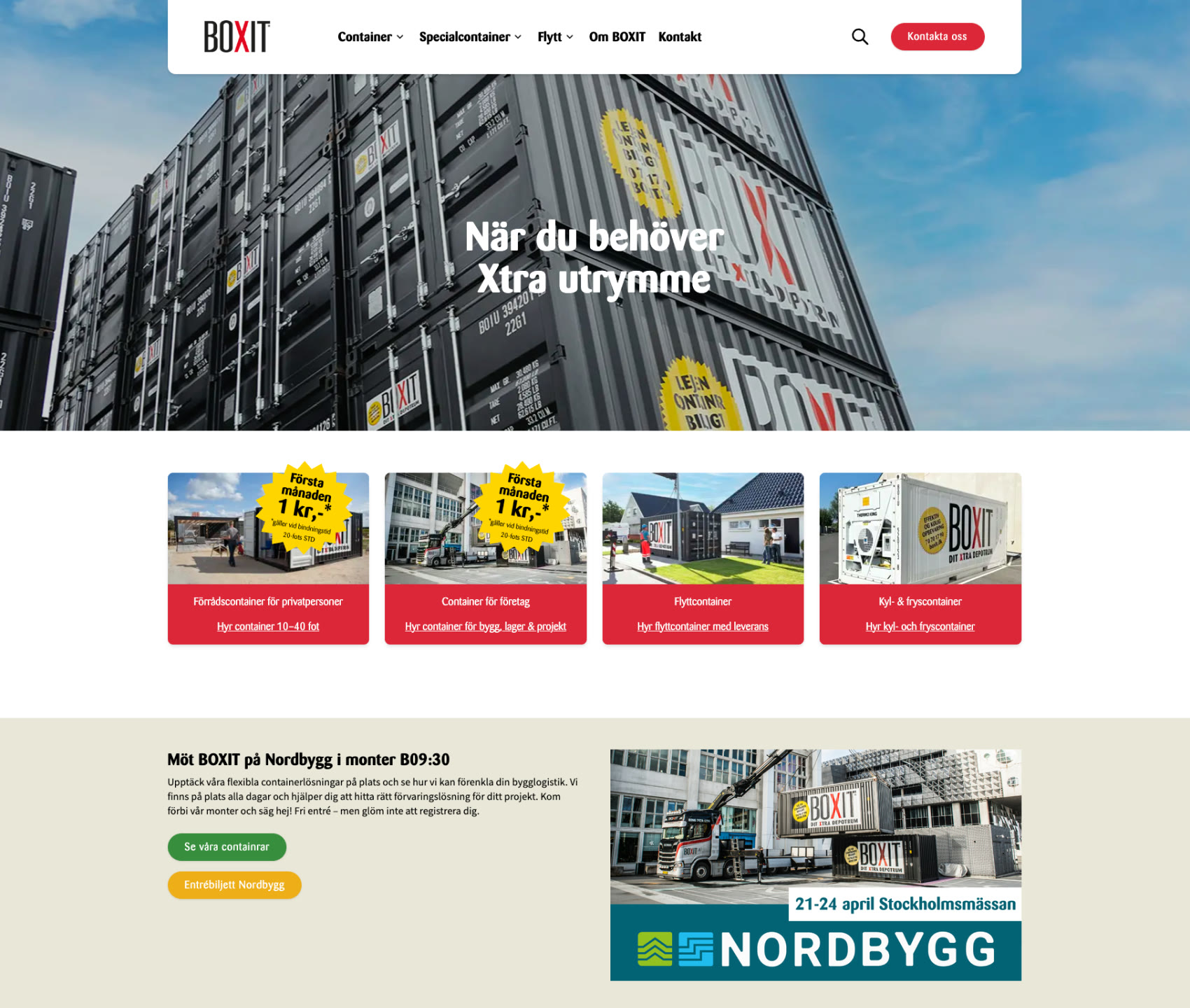 Boxit (Sweden) — hjemmeside