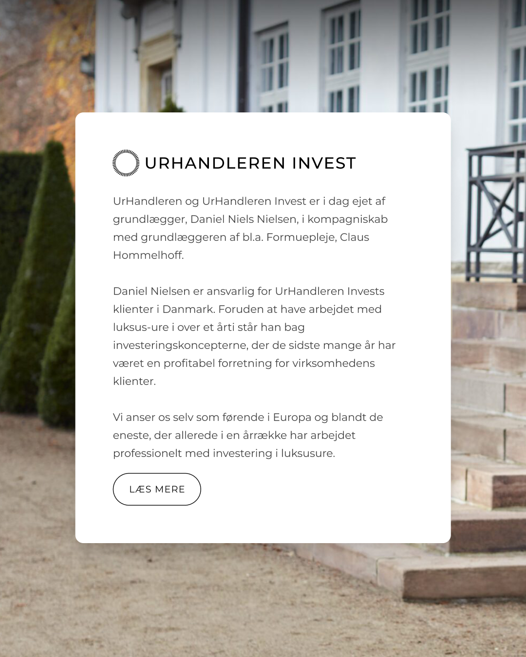 urhandleren grafk eksempel