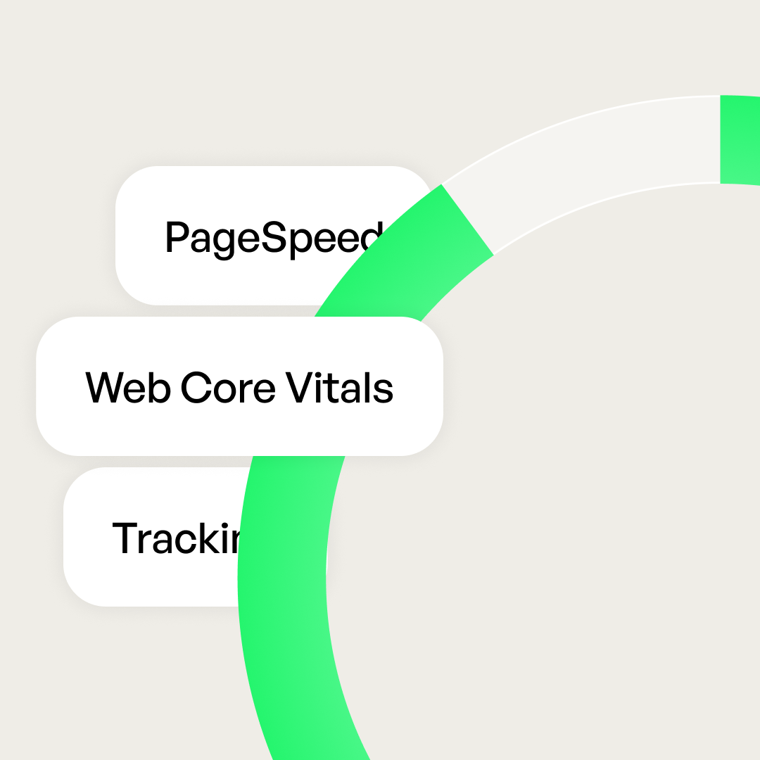 Marketing-klar hjemmeside